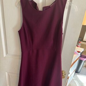 Lovely Love...Ady Sleeveless Full ZIp Purple Dress Size Large
